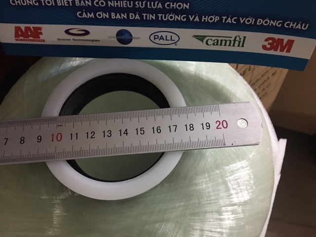 chi tiết đường kính miệng Cột lọc Composite Pentair 1054