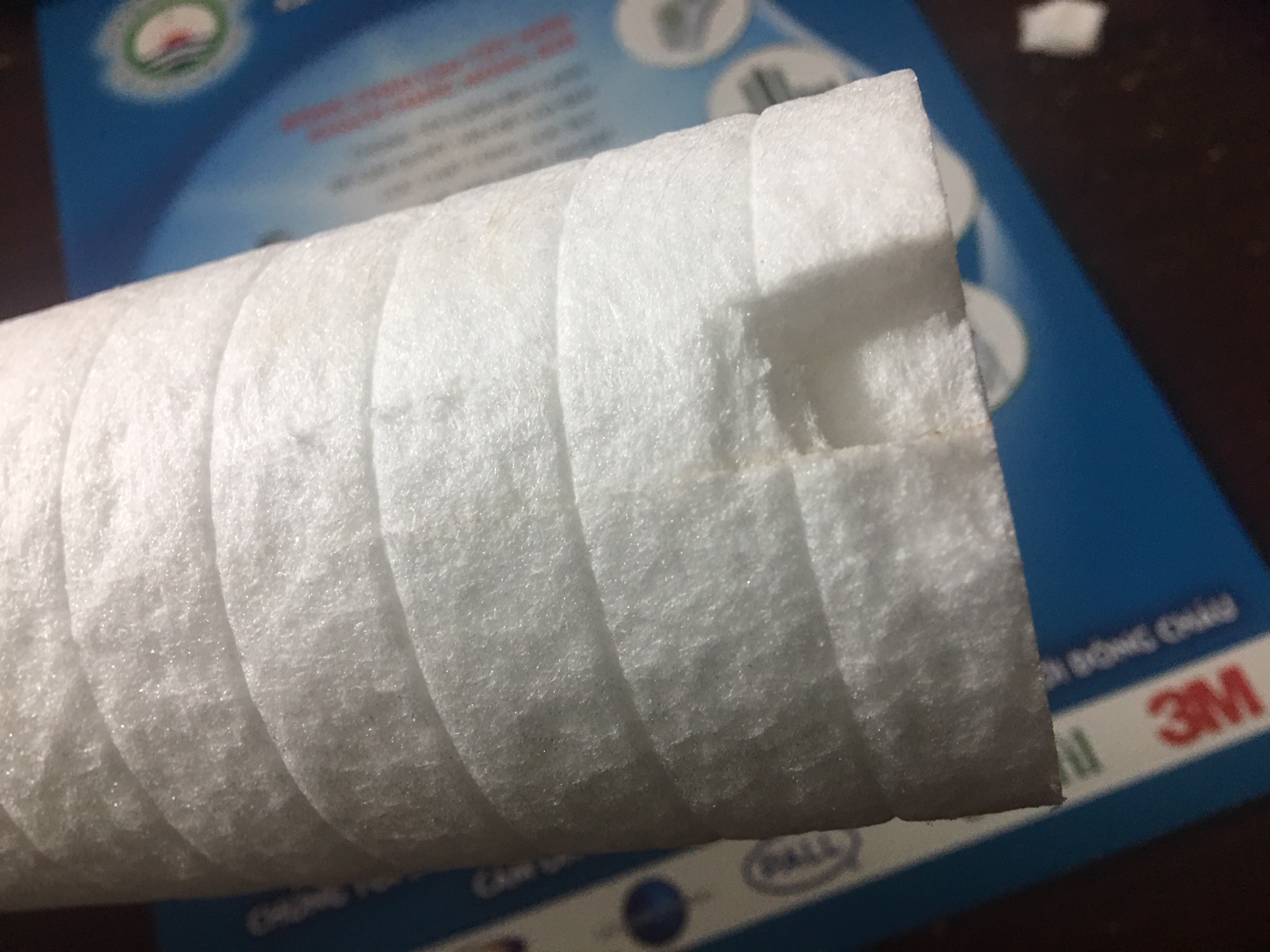 cắt test thử mẫu Lõi lọc nước lưu lượng lớn Aqua BHD