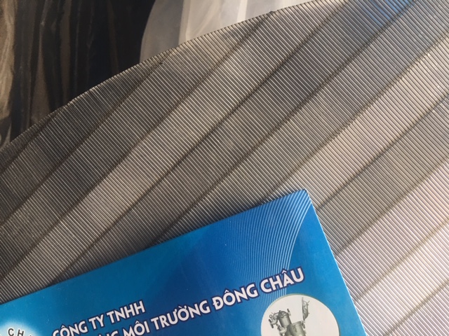 cấu tạo chi tiết Tấm lọc khe inox tròn Johnson