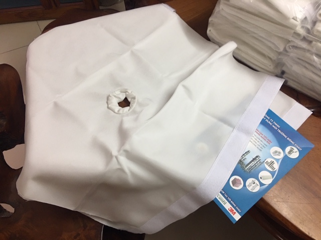 nhìn tổng thể May Băng Keo Gai Dính Tấm Vải Ép Bùn Khung Bản