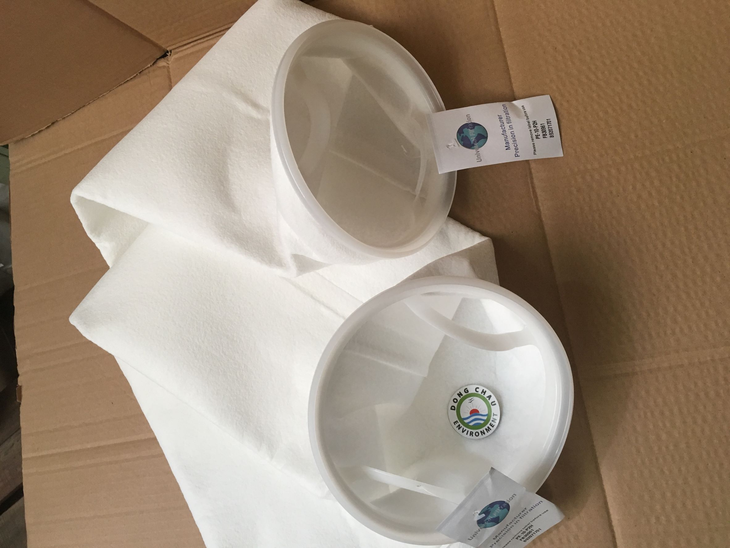 Túi lọc chất lỏng chịu nhiệt PE 10 micron size 2