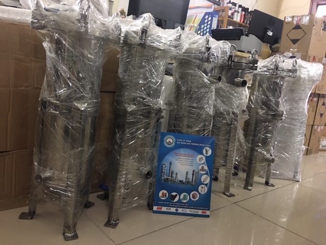 Bình lọc túi inox size 4 khách thường dùng trong thực phẩm, nước mắm hoặc lọc dầu điện thoại: 02862702191