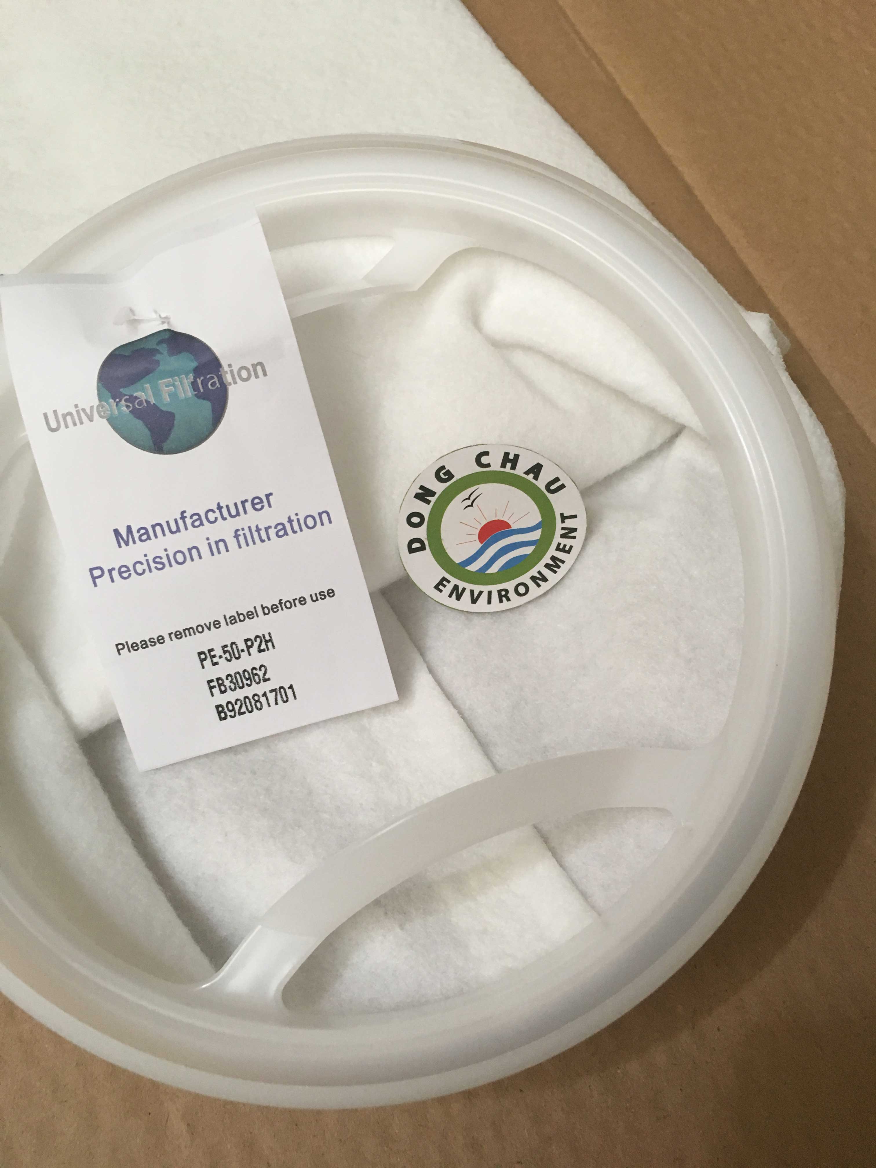 Túi lọc chất lỏng PE 50 micron size 2