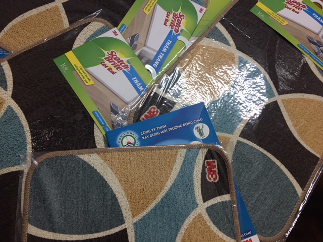 thảm trang trí hình tròn chính hãng