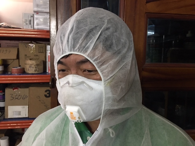 hướng dẫn test thử Bộ Quần Áo Trùm Đầu Coveral Vải Không Dệt VN