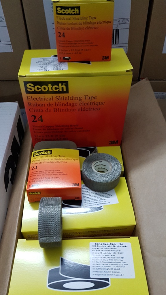 Băng keo lưới đồng 3M scotch 24