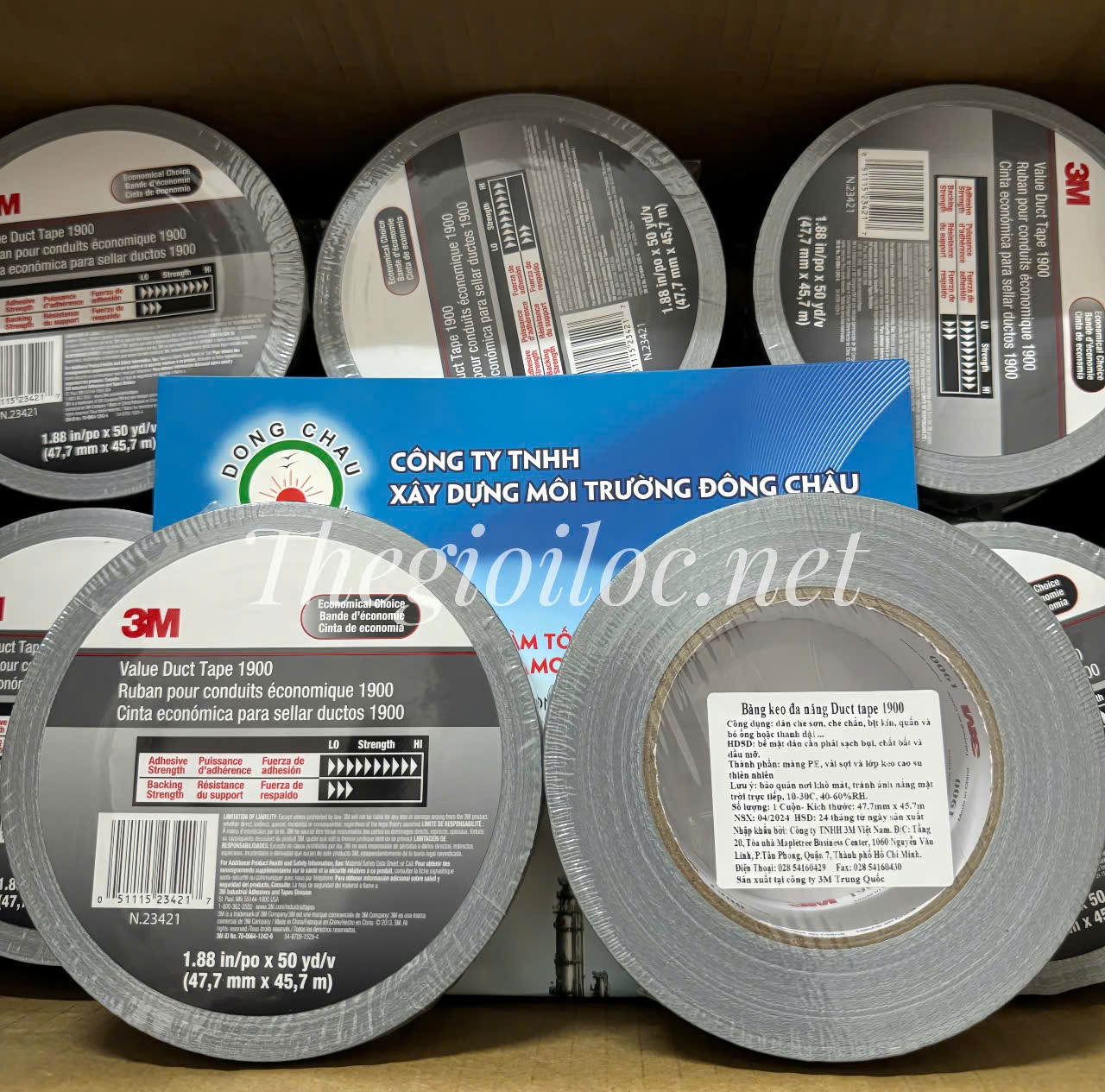 nhập khẩu và phân phối Băng Keo Vải 3M™ 1900