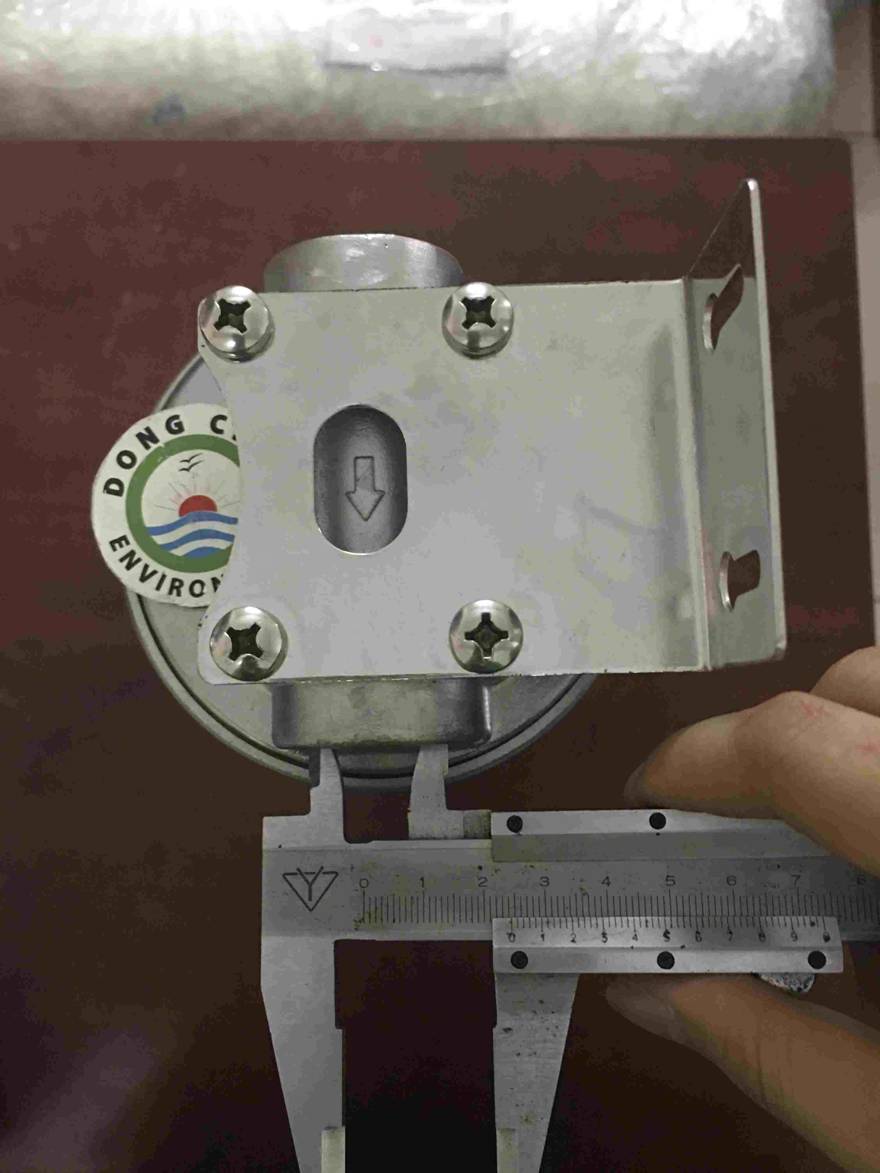 chi tiết pass giữ Cốc lọc inox 10 inch Trung Quốc