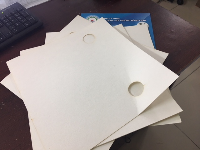 Giấy lọc dầu thủy lực, giấy lọc tuabin khoét lổ theo yêu cầu