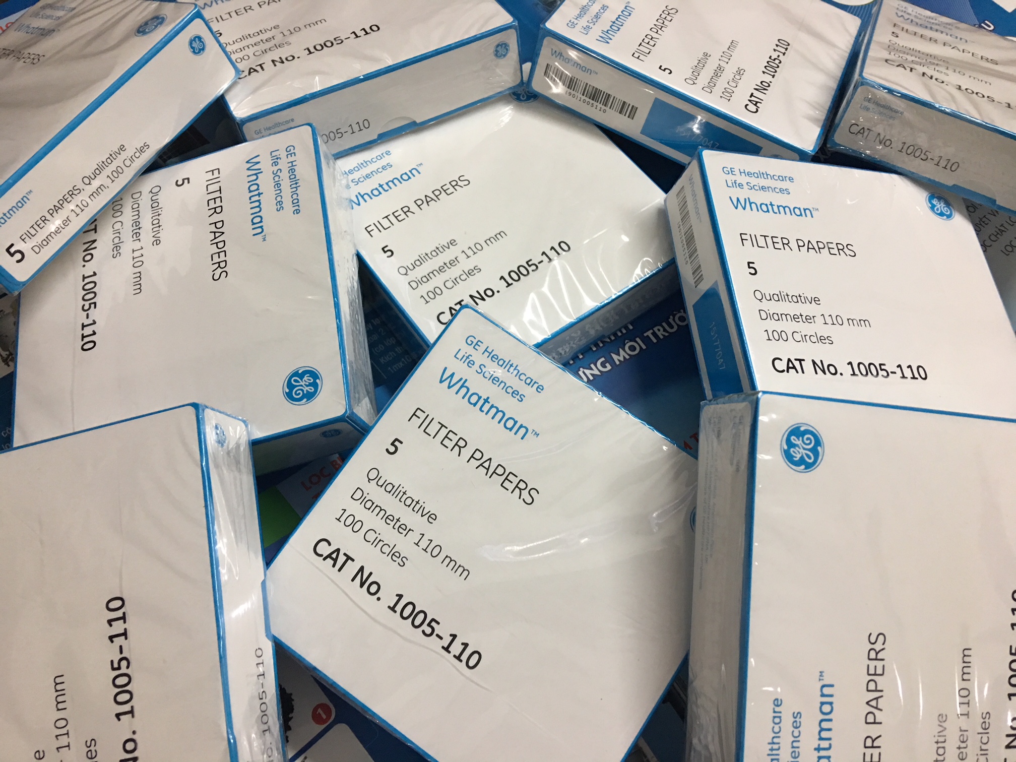 liên hệ đông châu phân phối Giấy lọc Whatman định tính đường kính 110mm