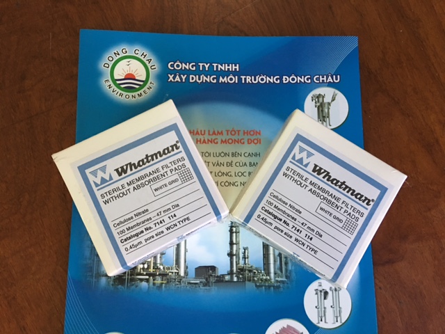 Giấy lọc phòng thí nghiệm Whatman 7141-114, Cellulozo Nitrat 0.45 micron, đk 47mm