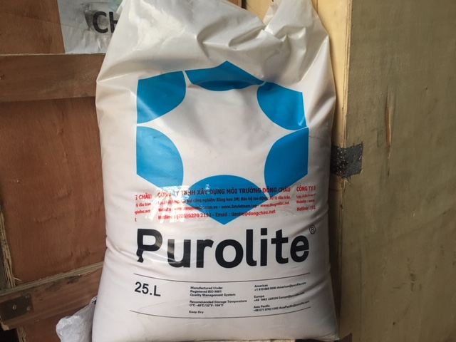 liên hệ đông châu phân phối Hạt Nhựa Trao Đổi Ion C100E Purolite