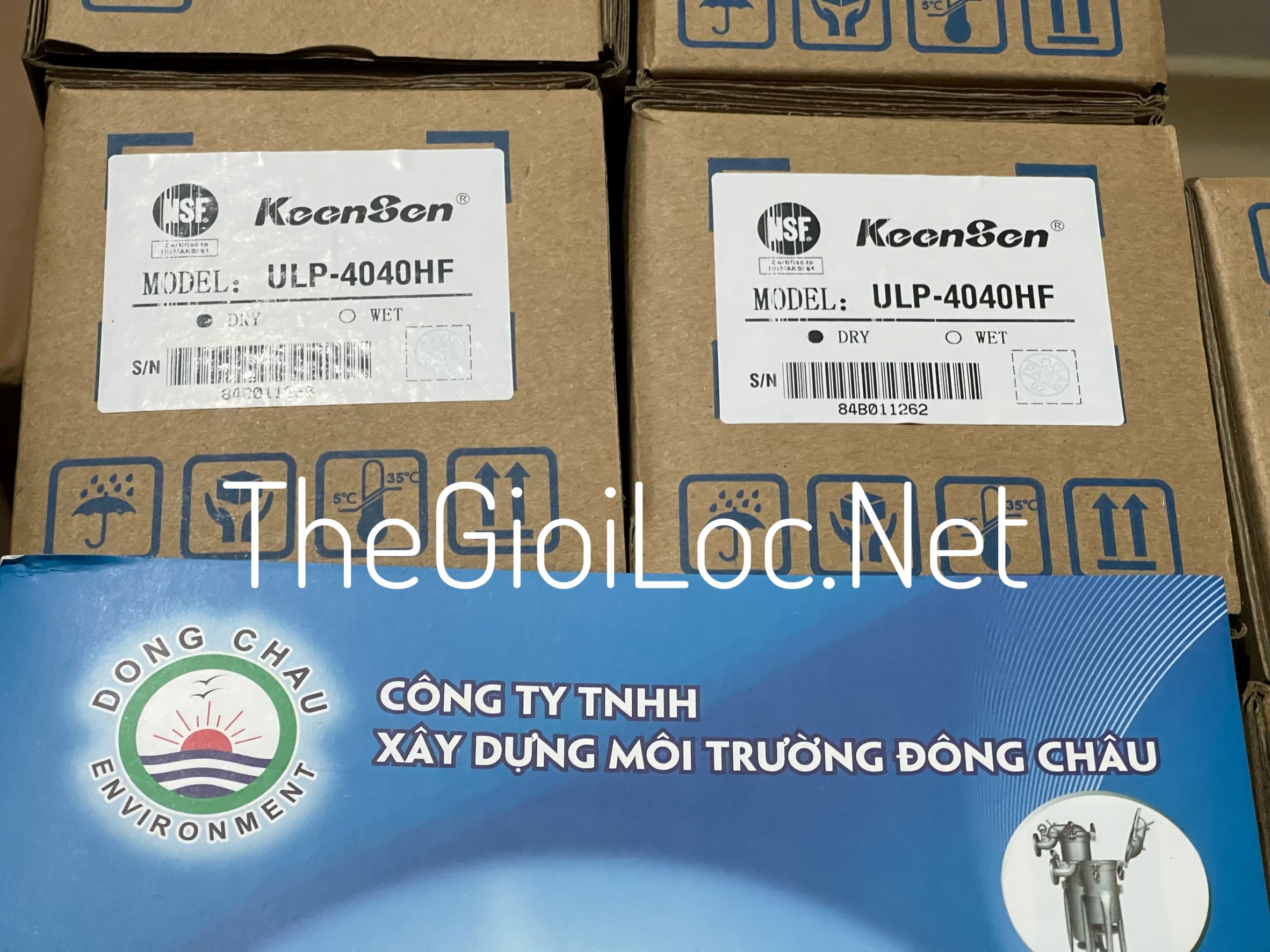 thông tin chi tiết xuất xứ KeenSen ULP-4040MR-2 RO Membrane Màng áp thấp