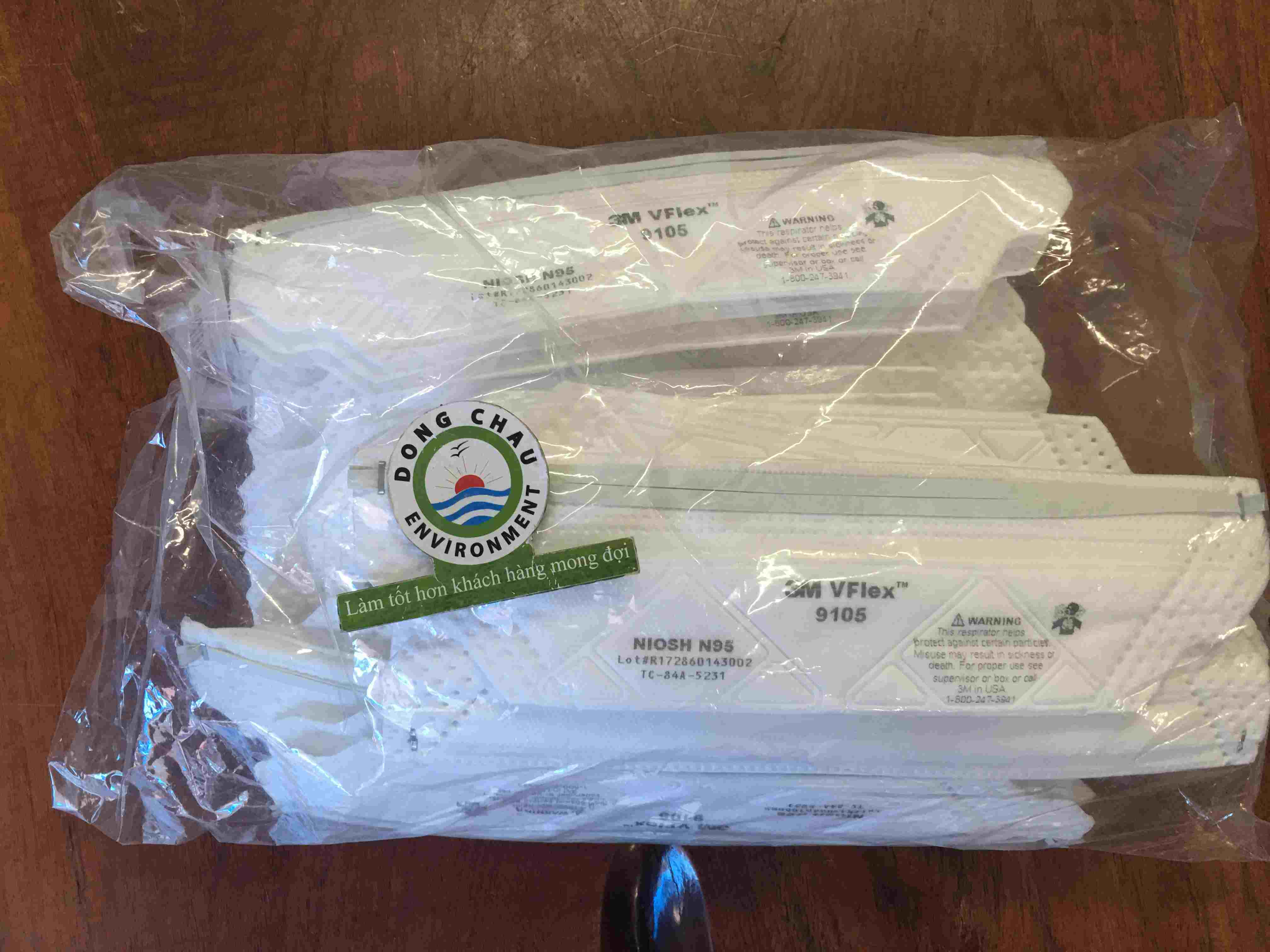 chi tiết cấu tạo Khẩu trang 3M VFlex 9105