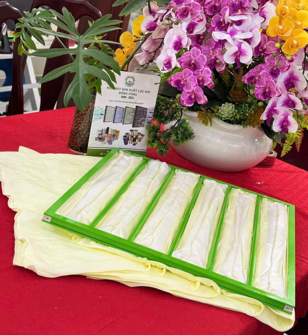 Khung lọc túi medium phủ sơn chống tĩnh điện