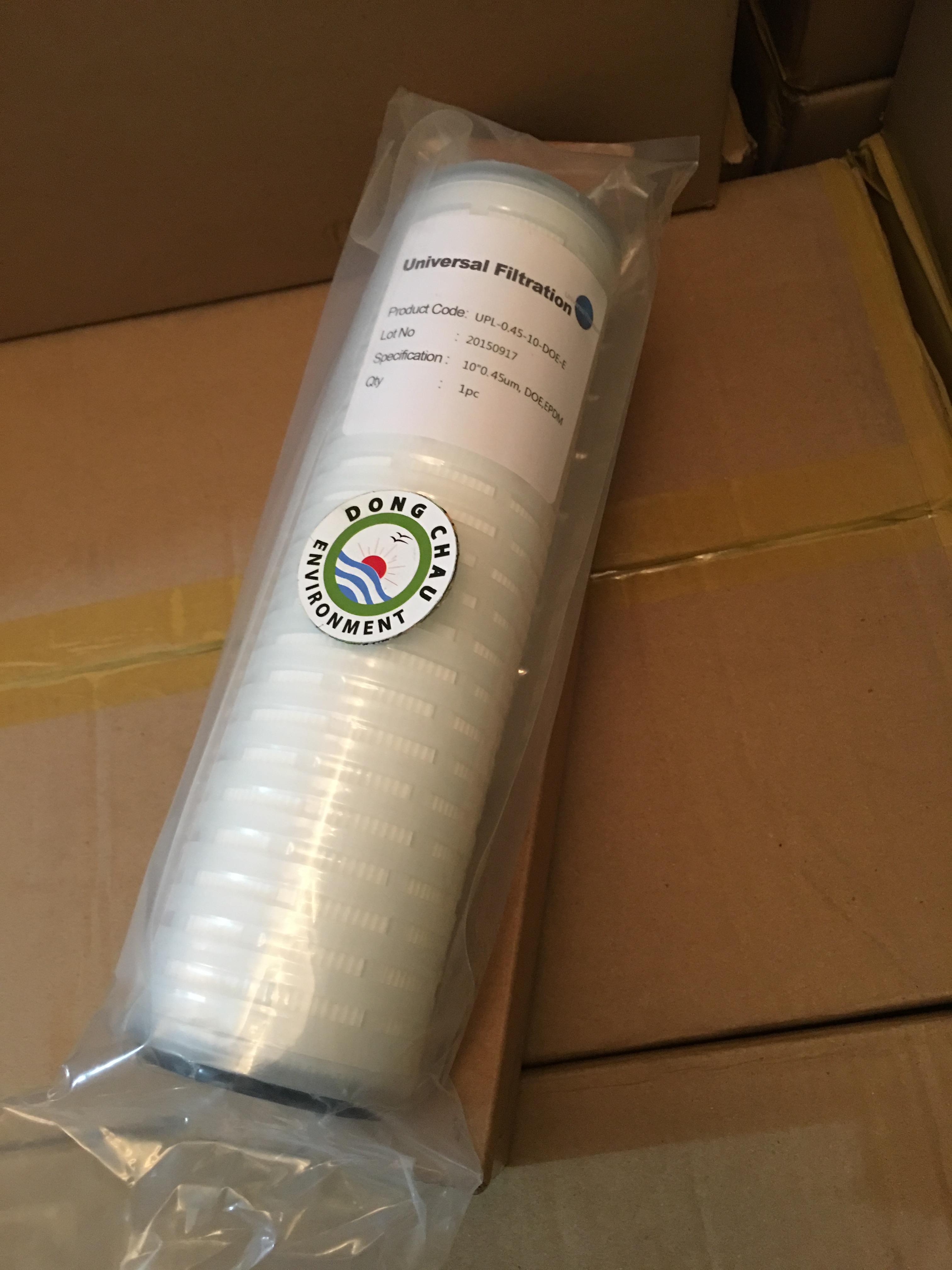 lõi lọc giấy xếp singapore 0.45 micron 10 inch chuyên dụng