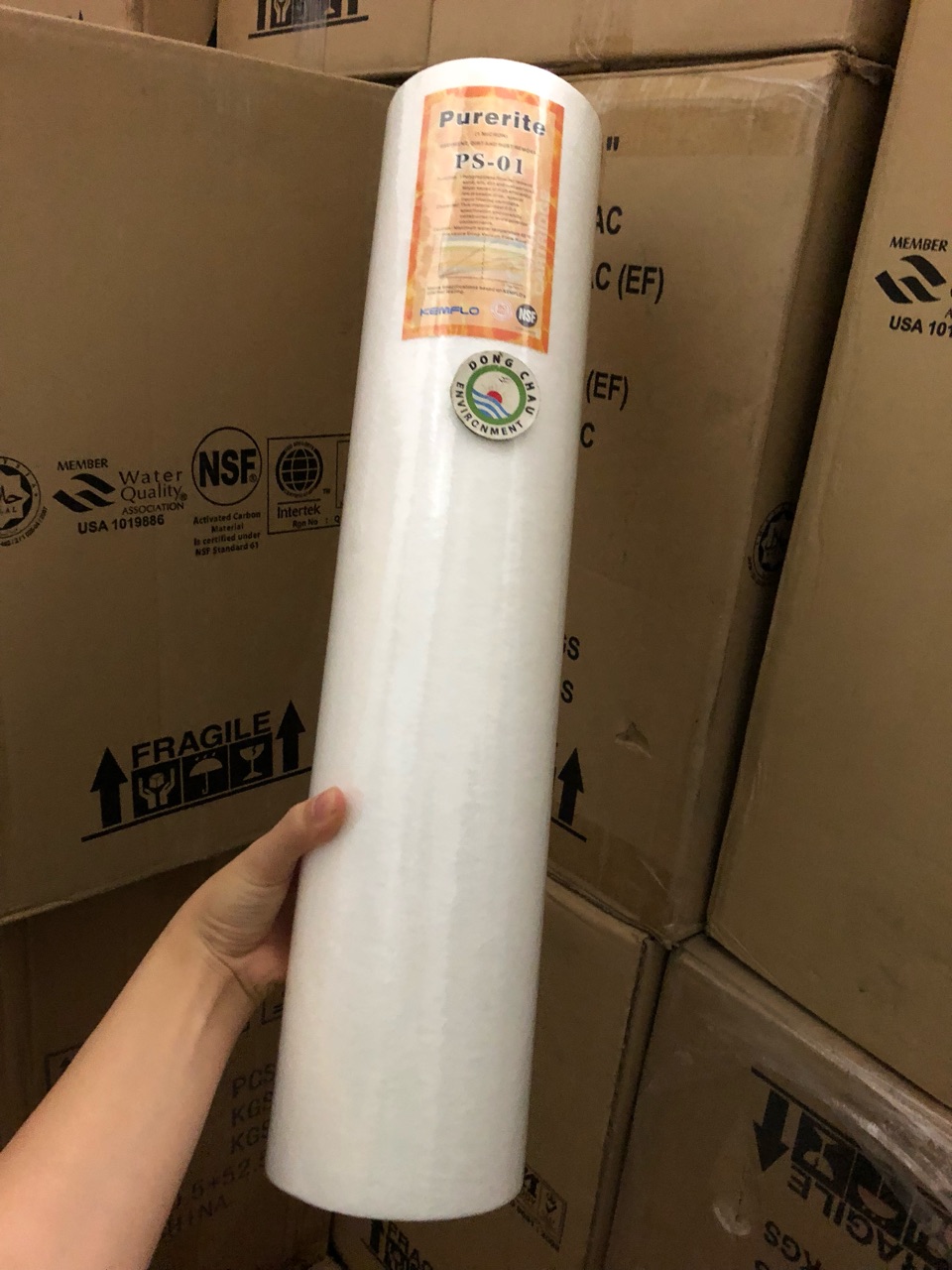 lõi lọc nén nhập khẩu biglue chuyên dụng purorite 1 micorn