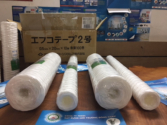 so sánh cấu tạo chi tiết Lõi lọc sợi quấn Béo Bigblue Aqua