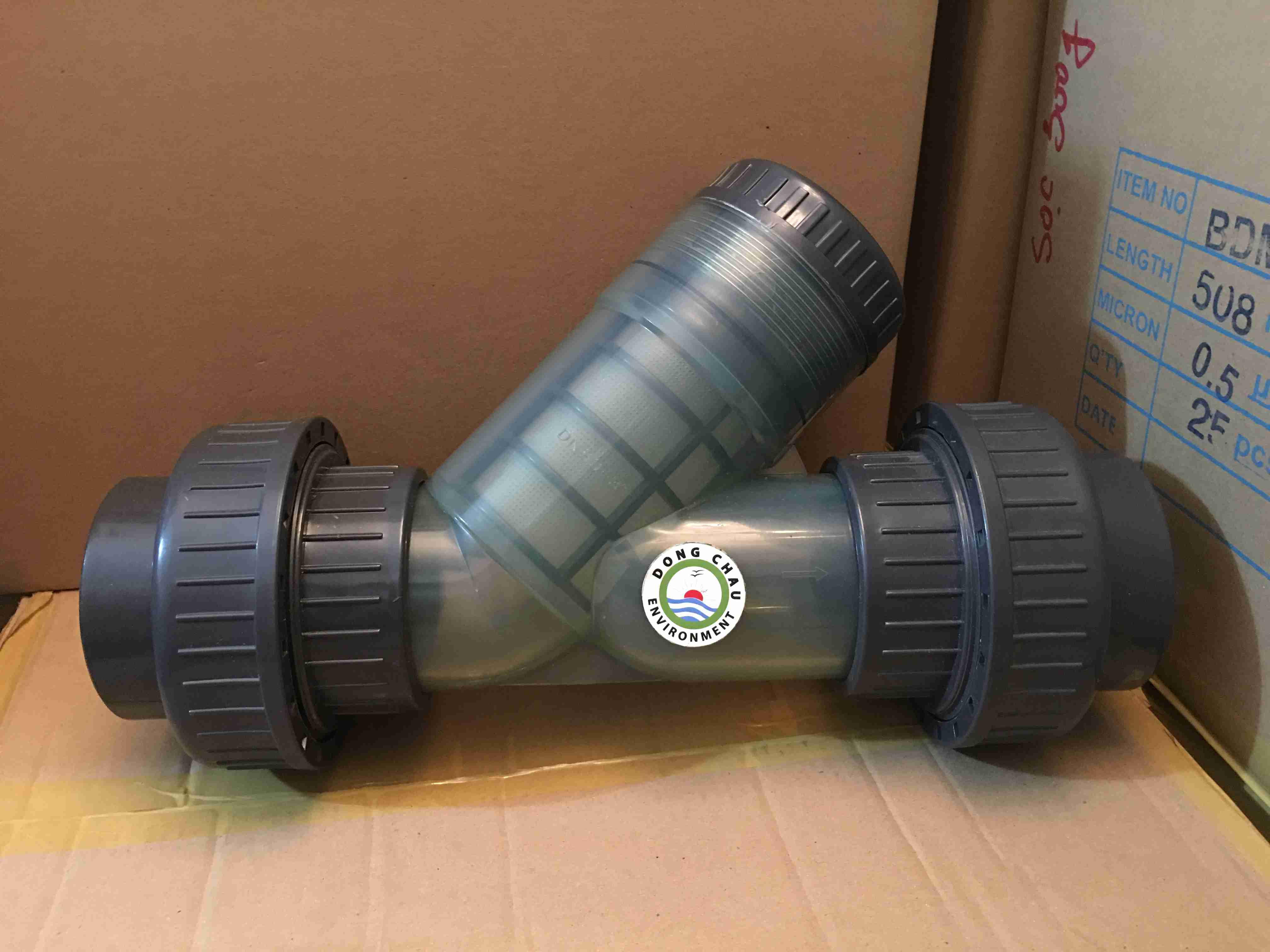 phân phối giá sỉ Y lọc nhựa loại bự DN80 cao cấp