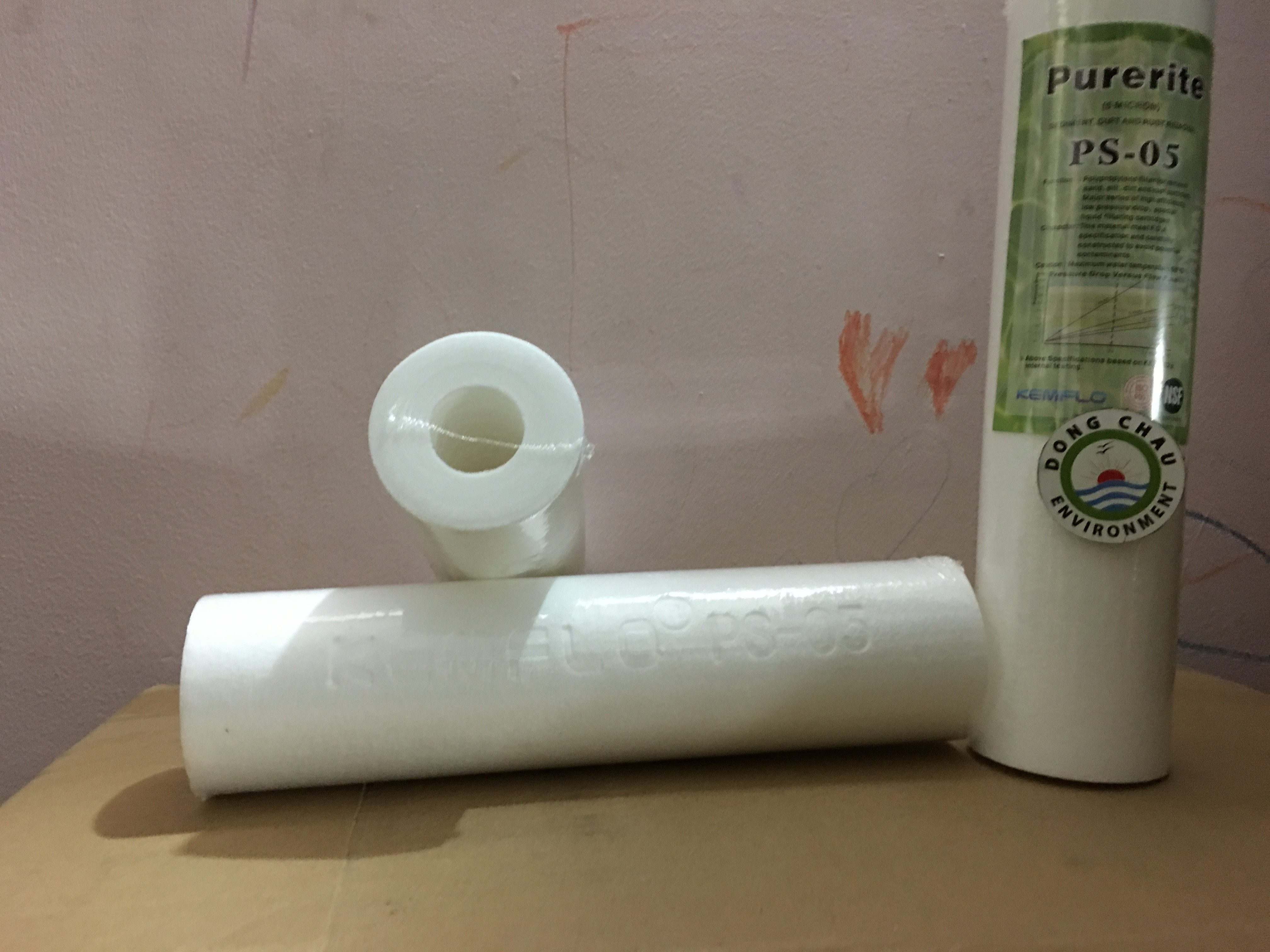 phân phối giá sỉ Lõi Lọc Nén 5 Micron 10 Inch Purerite