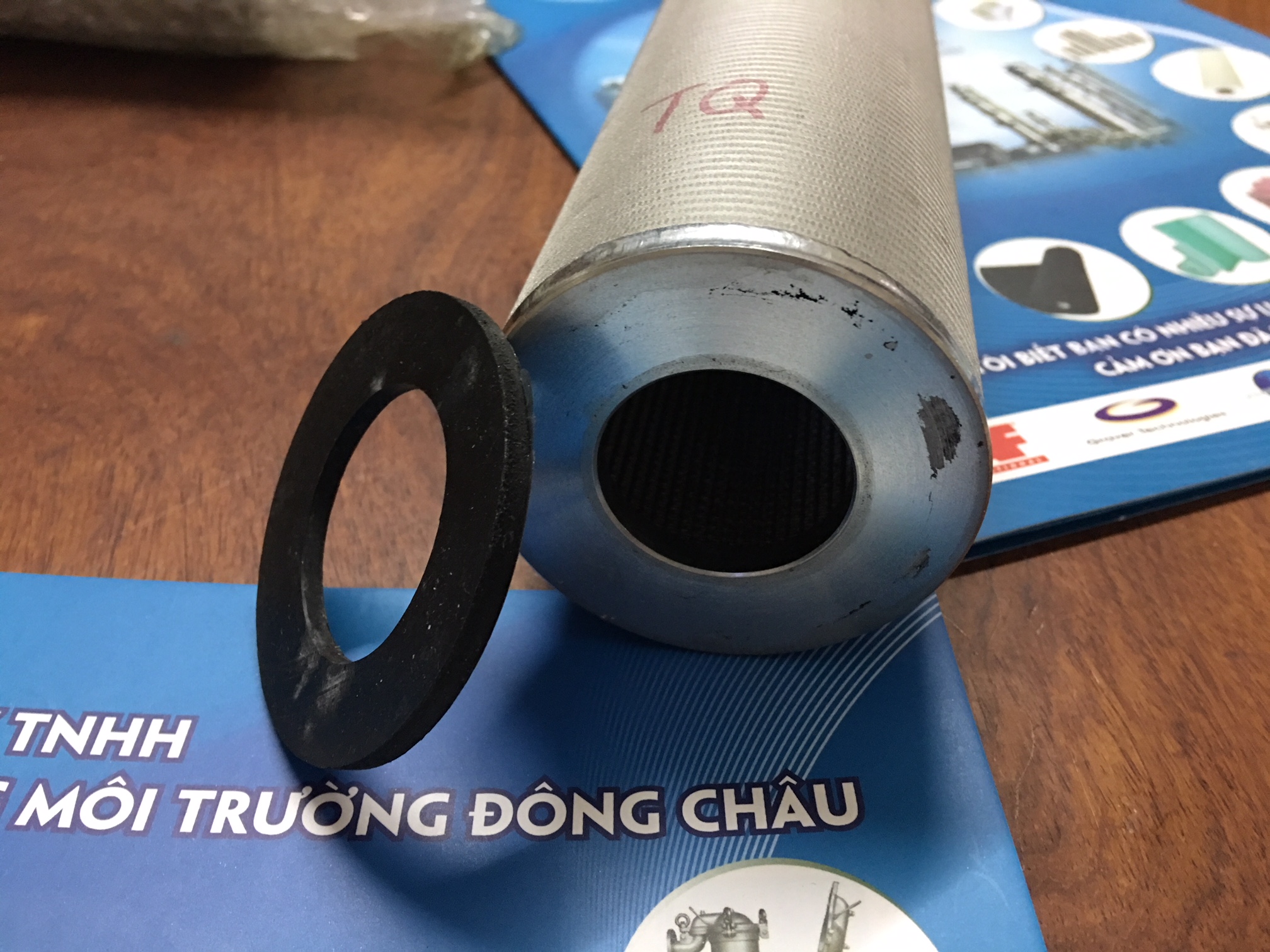 Lõi Lọc Inox Trung Quốc có ron chịu nhiệt cao cấp