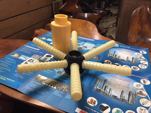 đầu gắn bên trong Cột Composite lọc nước Aqua 1354