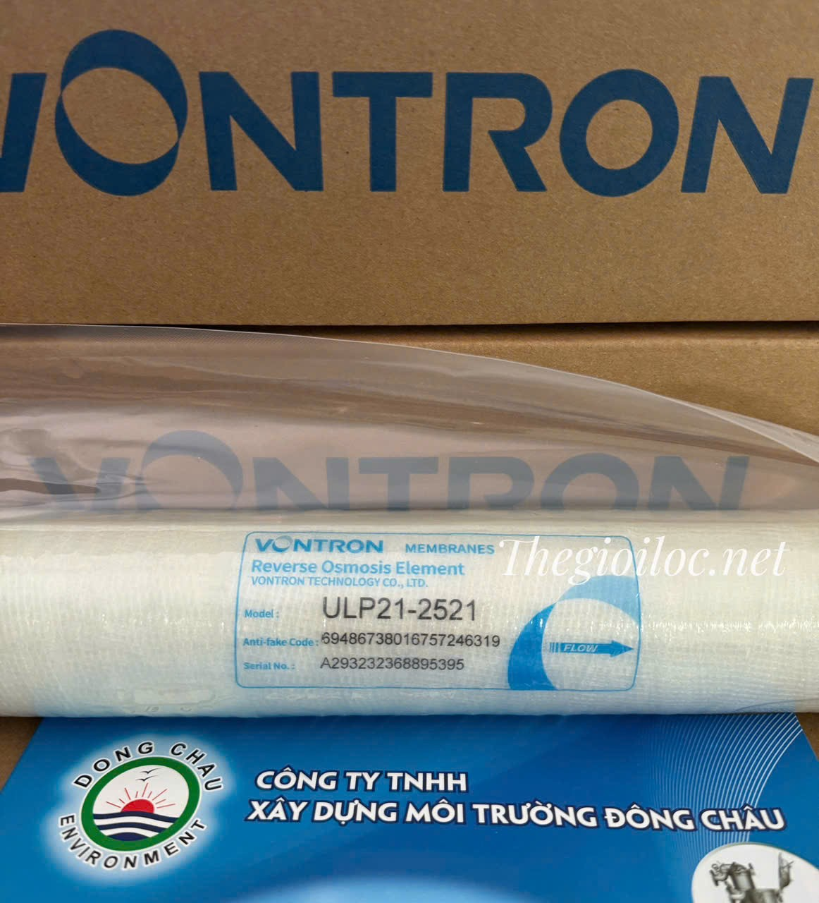 mã hàng Màng RO áp thấp Vontron ULP21-2521