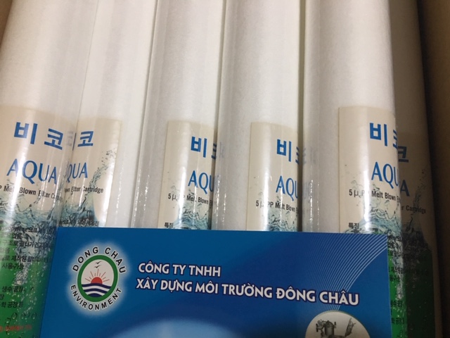 liên hệ đông châu phân phối Lõi Lọc Aqua Nén 5 Micron 30 Inch