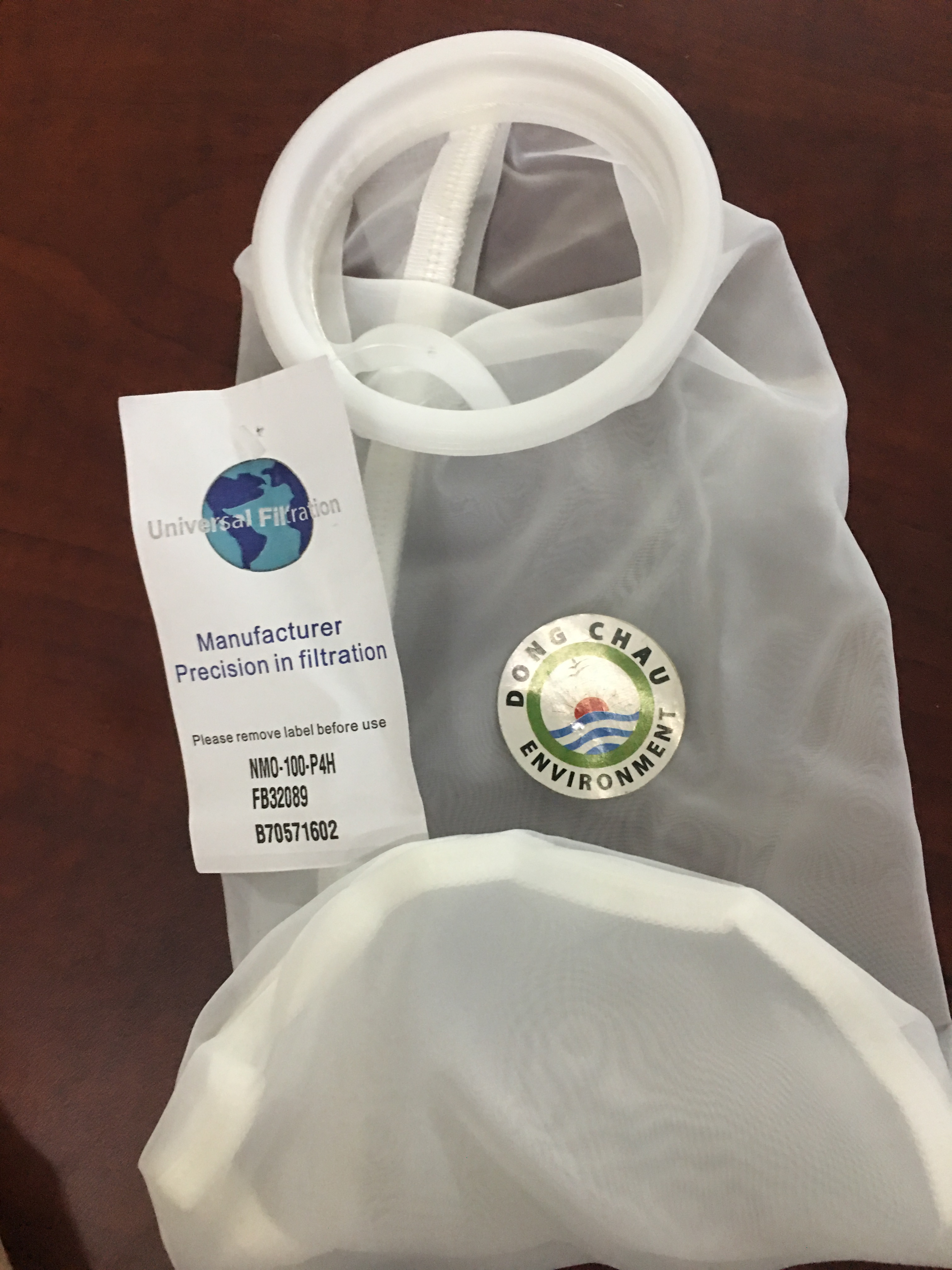 túi lọc chất lỏng chuyên dụng cao cấp nmo 100 micron size 4