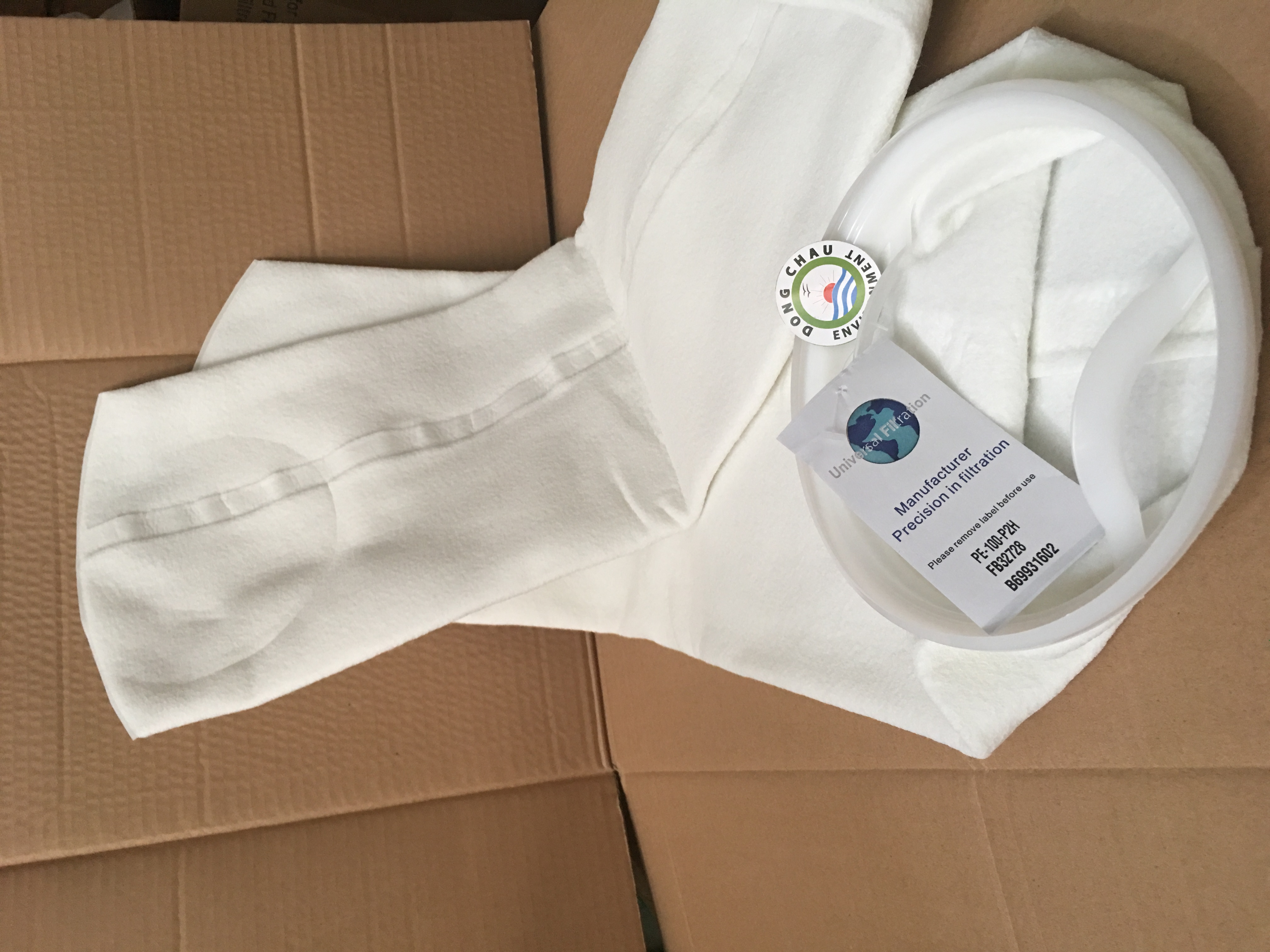Đông Châu là địa chỉ cung cấp túi lọc không phát tán sợi đa dạng kích thước của universal