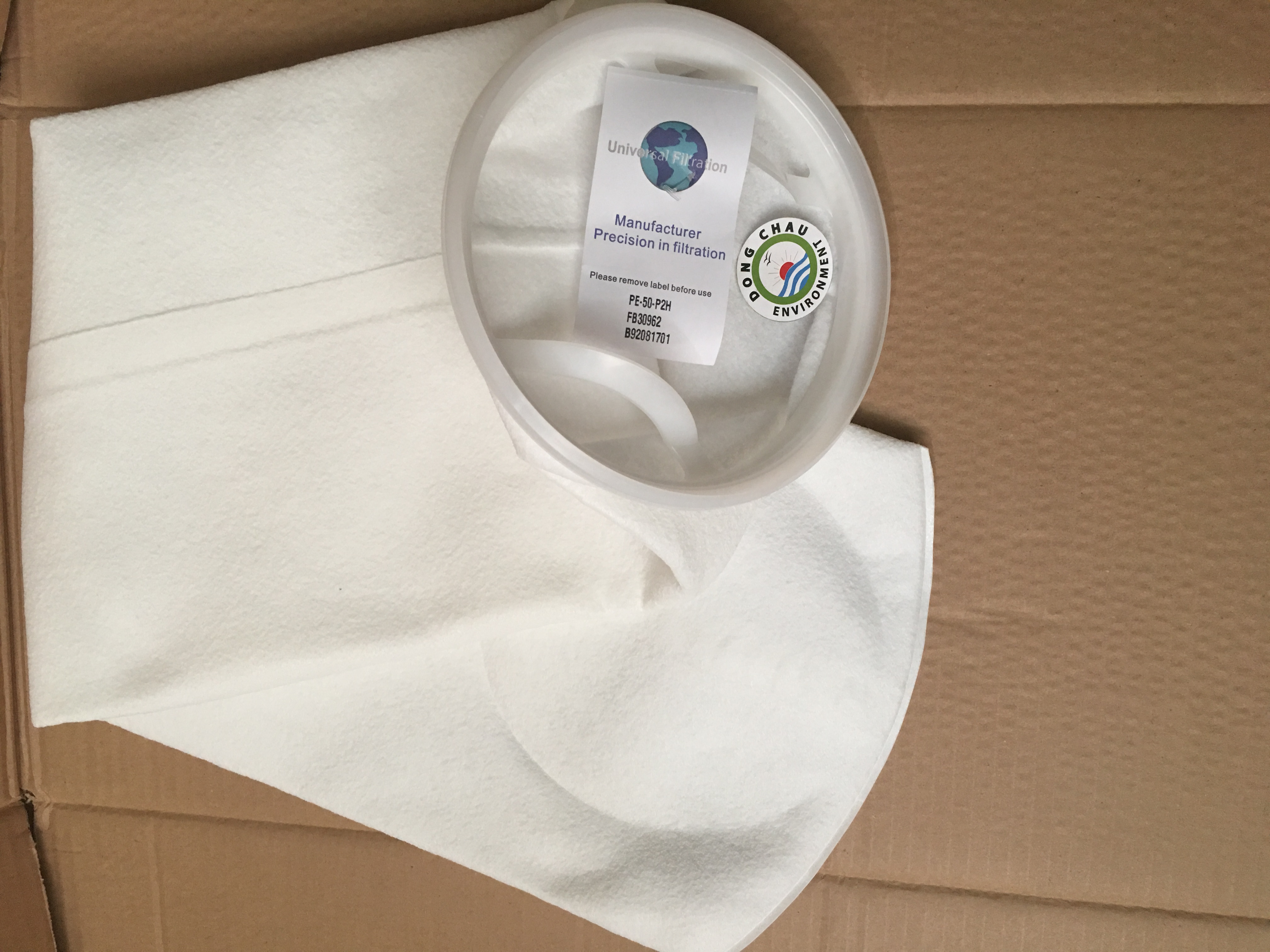 Đây là túi lọc PE 50 micron size 2 cần thiết cho nhu cầu lọc thô tiết kiệm kinh phí và đảm bảo hiệu quả