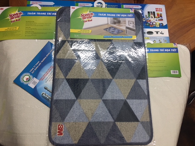 thảm 3M nhập khẩu cao cấp hình tam giác