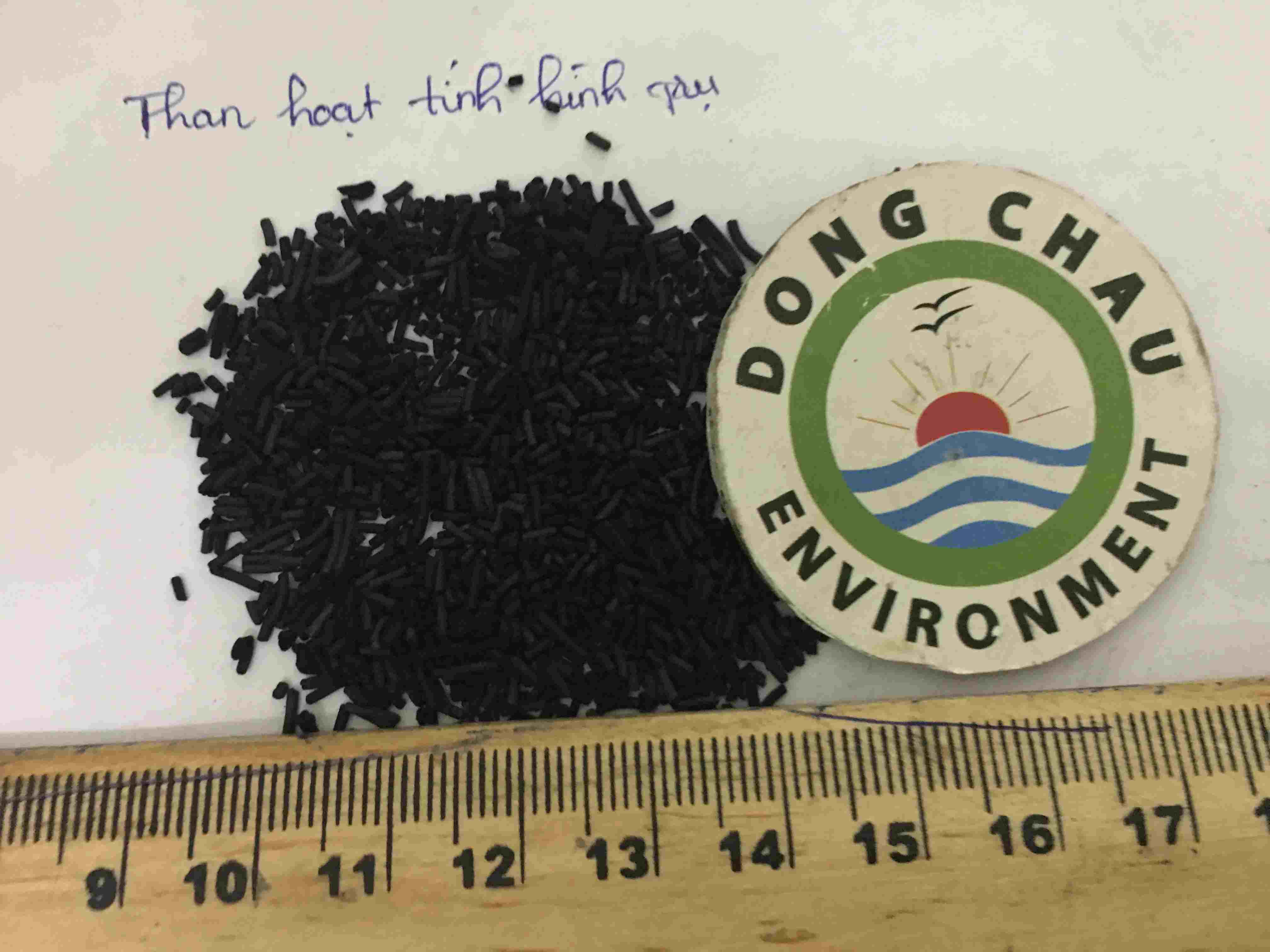 đo test chi tiết cấu tạo Than Hoạt Tính Cọng Tròn Nhỏ