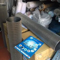 Hướng từ trong ra ngoài ống lọc khe lọc cặn