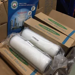 Lõi Lọc Giấy Xếp Clean Green - 0.45 Micron - 10 Inch DOE