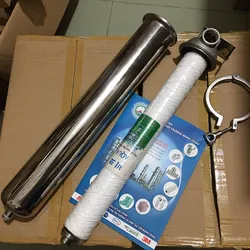 Cốc lọc 1 lõi DOE 20 inch Clamp