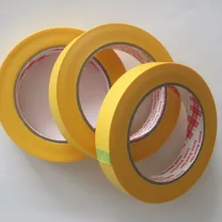 Băng keo 1 mặt giấy Washi vàng 3M 244