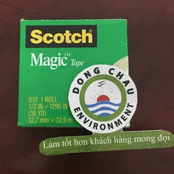 Băng keo 1 mặt Scotch Magic 810 3M