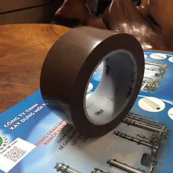 Băng keo dán nền cao cấp 3M 471 màu nâu