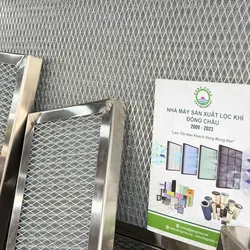 Khung lọc lưới nhôm hai mặt lưới mắt cáo