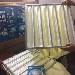 Khung lọc túi F8 màu vàng Medium