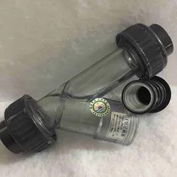 Lọc Y nhựa DN25 màu trong