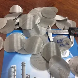 Miếng Lưới Inox Tròn Đường Kính 59mm 120 Mesh