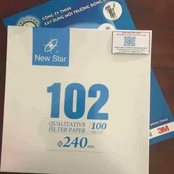 Giấy Lọc Newstar 102 Đường Kính 240 Mm