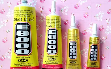 Tuýp keo dán mỹ nghệ làm đồ handmade E8000 50ml