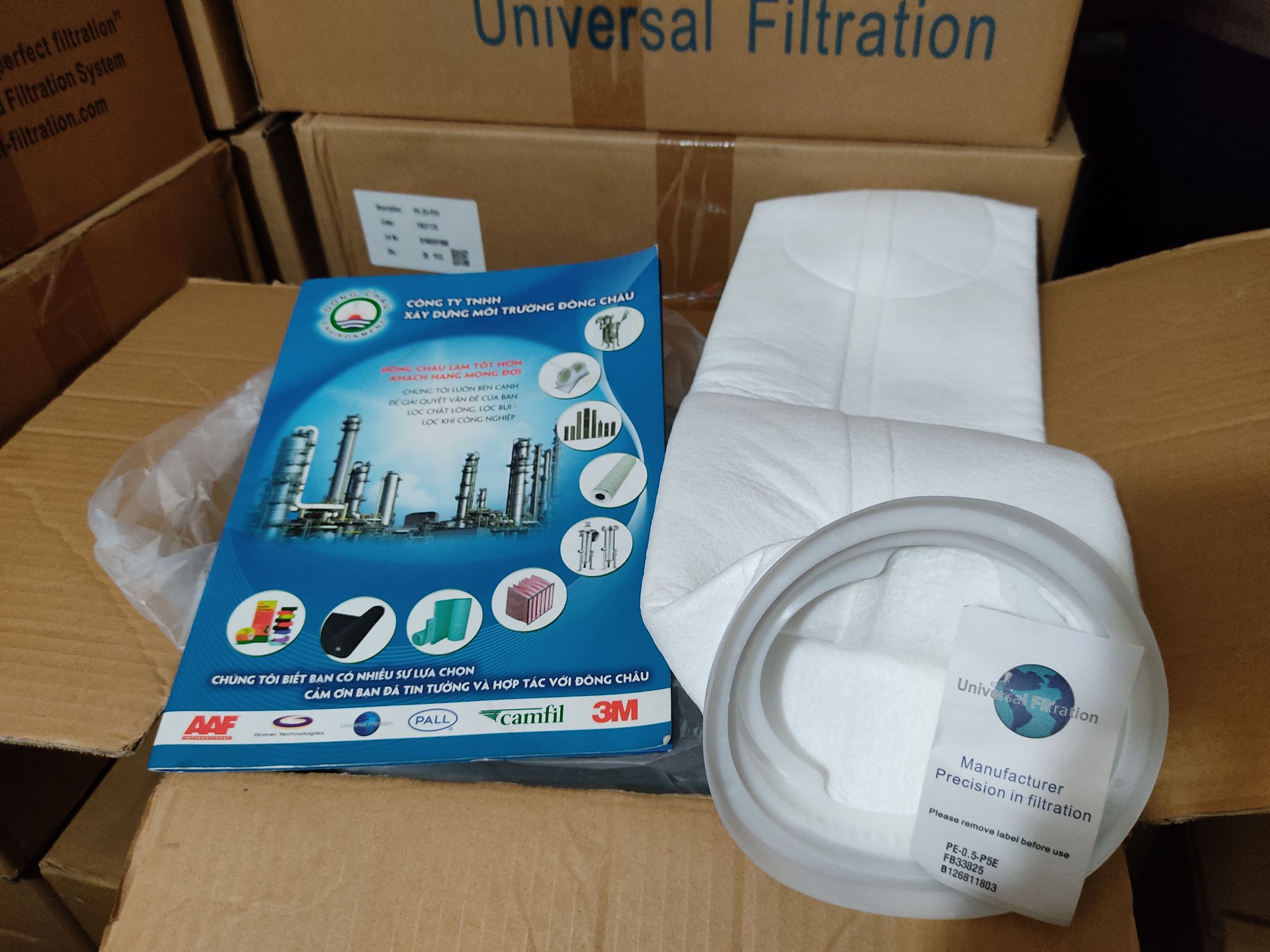 Túi lọc chất lỏng này chuyên dùng cho ngành thực phẩm, mật ong. Điện thoại hỗ trợ 02862702191