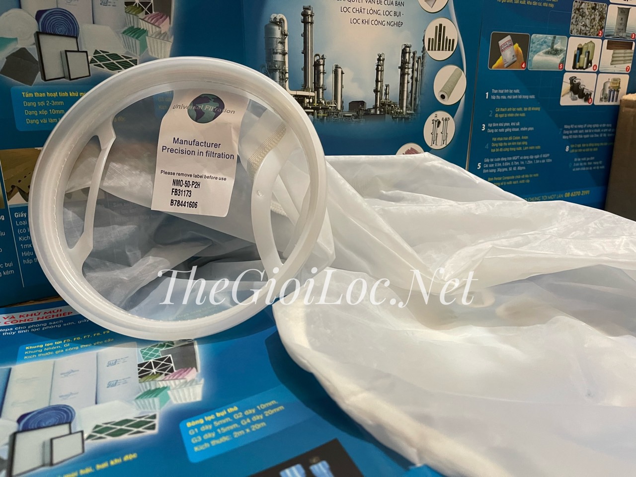 Túi lọc NMO 50 micron size 2