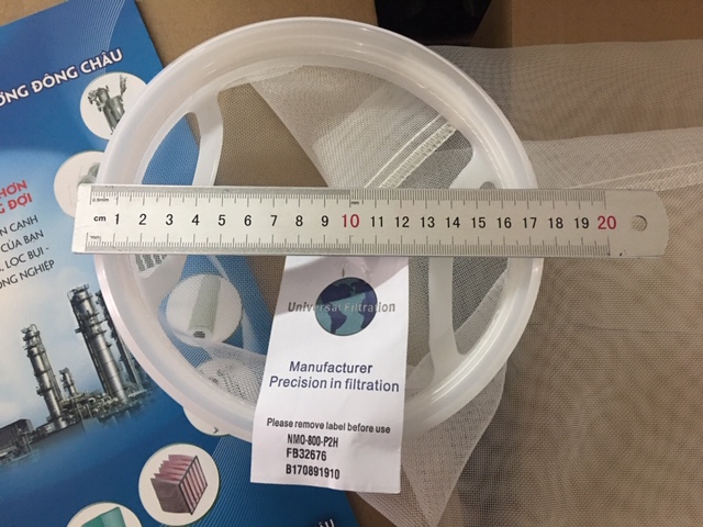 vòng miệng nhựa Túi lọc nước Nylon Mesh NMO 800 micron size 2