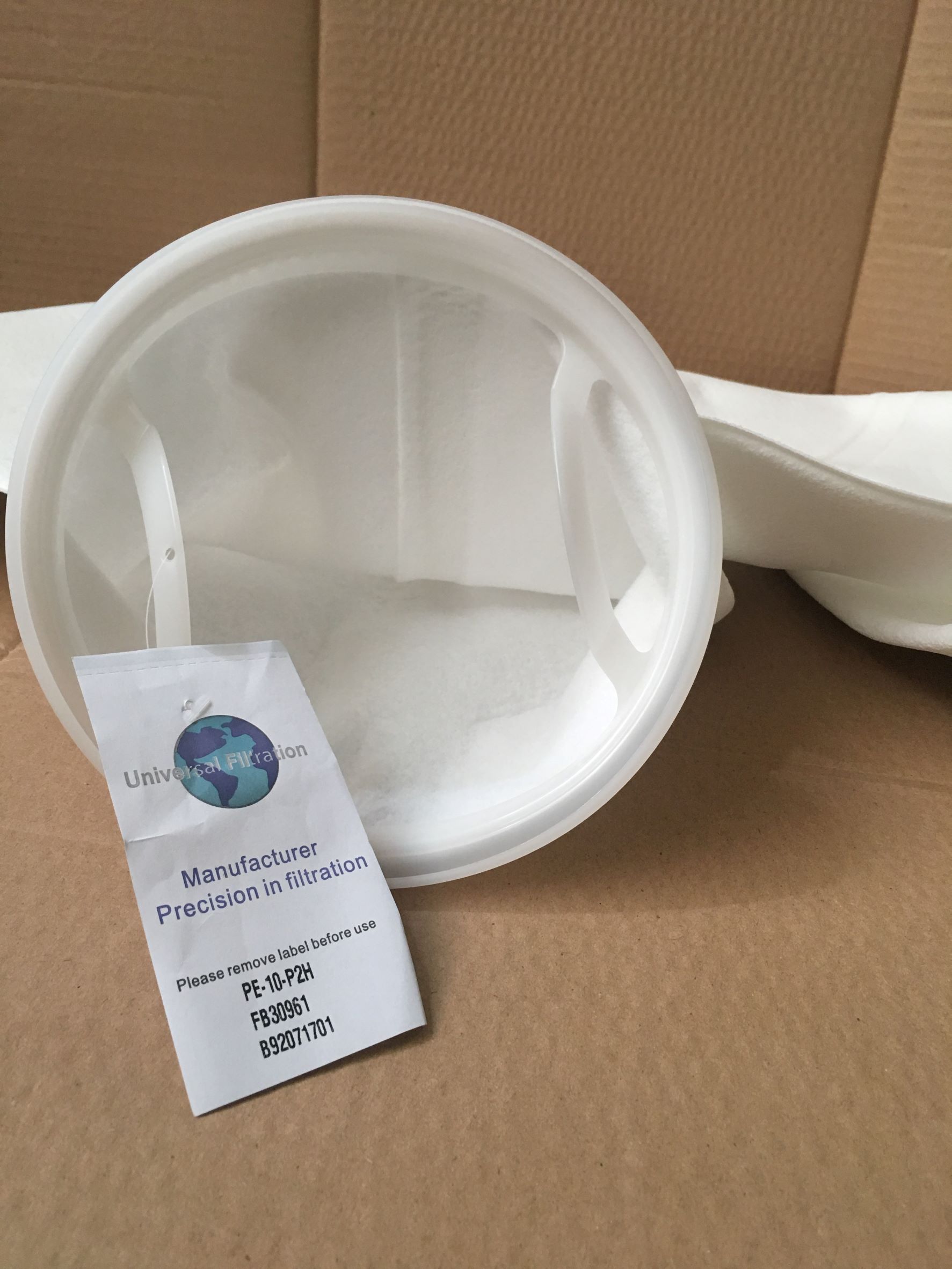 Túi lọc chất lỏng chịu nhiệt PE 10 micron size 2