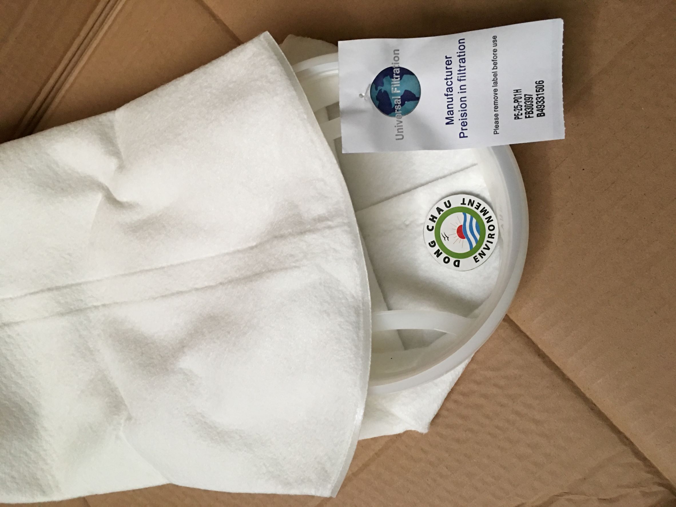 Túi lọc nước công nghiệp PE 25µm size 1